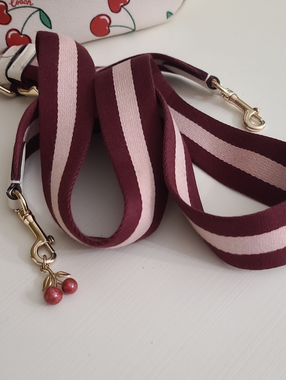 Coach Jamie Camera Bag with Heart Cherry Print ๐ - Picture 5 of 16